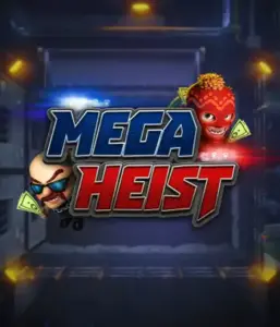 Get ready for the exciting world of the Mega Heist game by Relax Gaming, showcasing mischievous characters ready to execute a big score. This image captures the intensity of the heist with its striking logo and an ominous vault backdrop. Perfect for players looking for a heist adventure, providing a gripping gaming experience. 