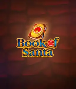 Immerse yourself in the joyous spirit with Book of Santa slot by Endorphina, featuring an ornate golden book emblazoned with Santa's iconic seal. This graphic conveys the charm and joy of Christmas, set against a cozy red background. Great for those who love Christmas-themed slots, promising a charming escape. 